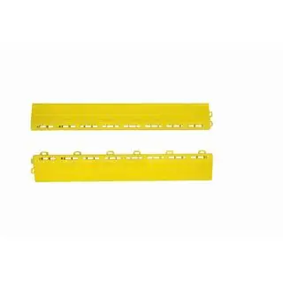 Sina de montaj pentru plasa grilei P/P (40x6x1,8 cm, galbena)