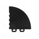 Element de colt pentru placa modulara de grila P/P (6×6×1.8 cm, negru) foto 1