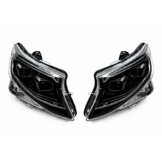 Faruri fata 2025 Design LED Black (pentru Vito, 2 buc.)
