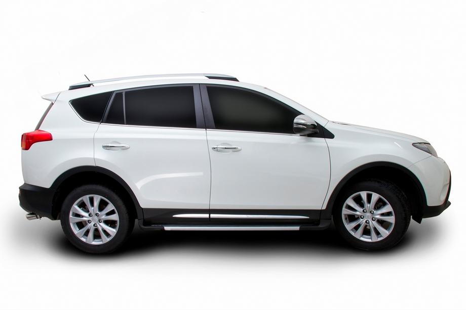 Toyota Rav 4 2013-2018 Praguri laterale OEM V4 Silver (2016-2018, 2 buc., aluminiu) Foto 7