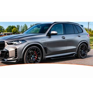 Extensii praguri laterale DPT (2023+, negru lucios) BMW X5 G05 2019–2026 foto 1