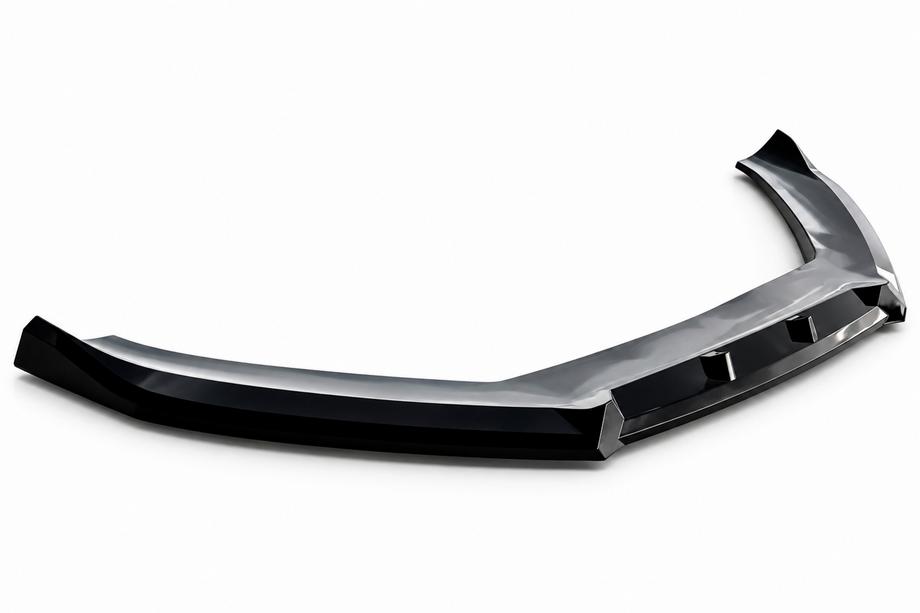 Audi A5 2007-2015 Lipa spoiler bara fata Lip DPT V3 (2011-2015, negru lucios) Foto 2