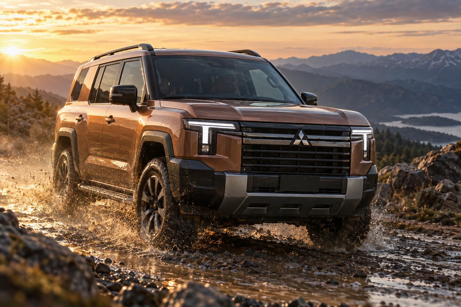 Noul Mitsubishi Pajero 2026: SUV pe sasiu separat cu Super Select 4WD-II