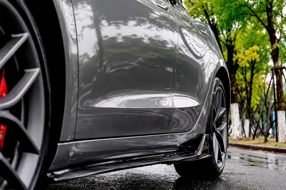 Tesla Model 3 2017- Protectii praguri Turbo (pentru 2017-2023) Foto 1