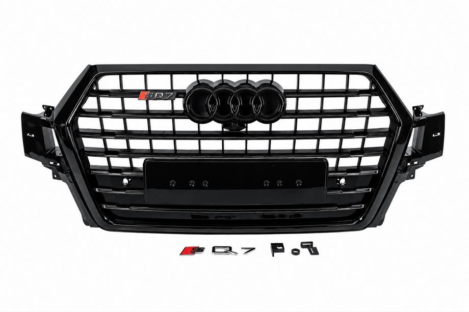 Audi Q7 2015–2026 Grila fata stil SQ7 (2015-2019, neagra) Foto 1