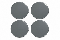 Capace centrale gri pentru jante (64x62 mm, 4 buc.) foto 1