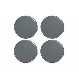 Capace centrale gri pentru jante (64x62 mm, 4 buc.) foto 1