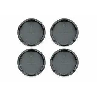 Capace centrale gri pentru jante (64x62 mm, 4 buc.) foto 2