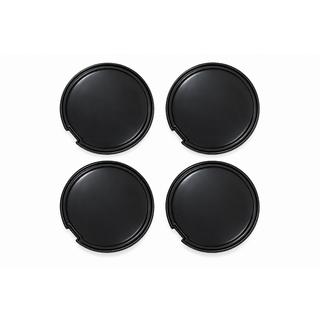 Capace centrale negre pentru jante (56×52 mm, set de 4) foto 1