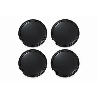 Capace centrale negre pentru jante (56×52 mm, set de 4) foto 1