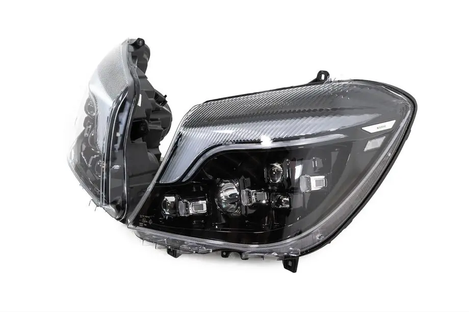 Mercedes Sprinter W906 2006–2018 Faruri fata XENON to LED (2013-2018, 2 buc) Foto 4