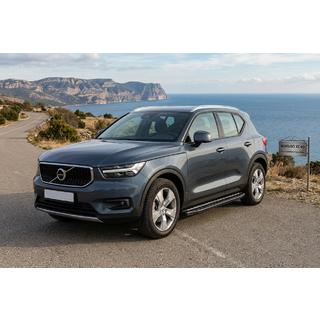 Praguri Laterale Fullmond Black (2 buc, Aluminiu) Volvo XC40 2018- foto 1