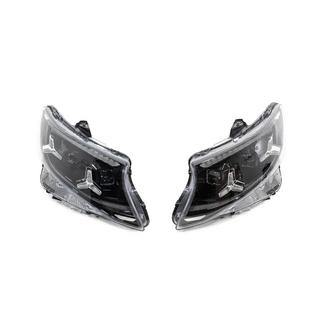 Faruri fata OEM LED 2026 Black (pentru Vito, 2 buc.) Mercedes Vito/V-class W447 2014- foto 1