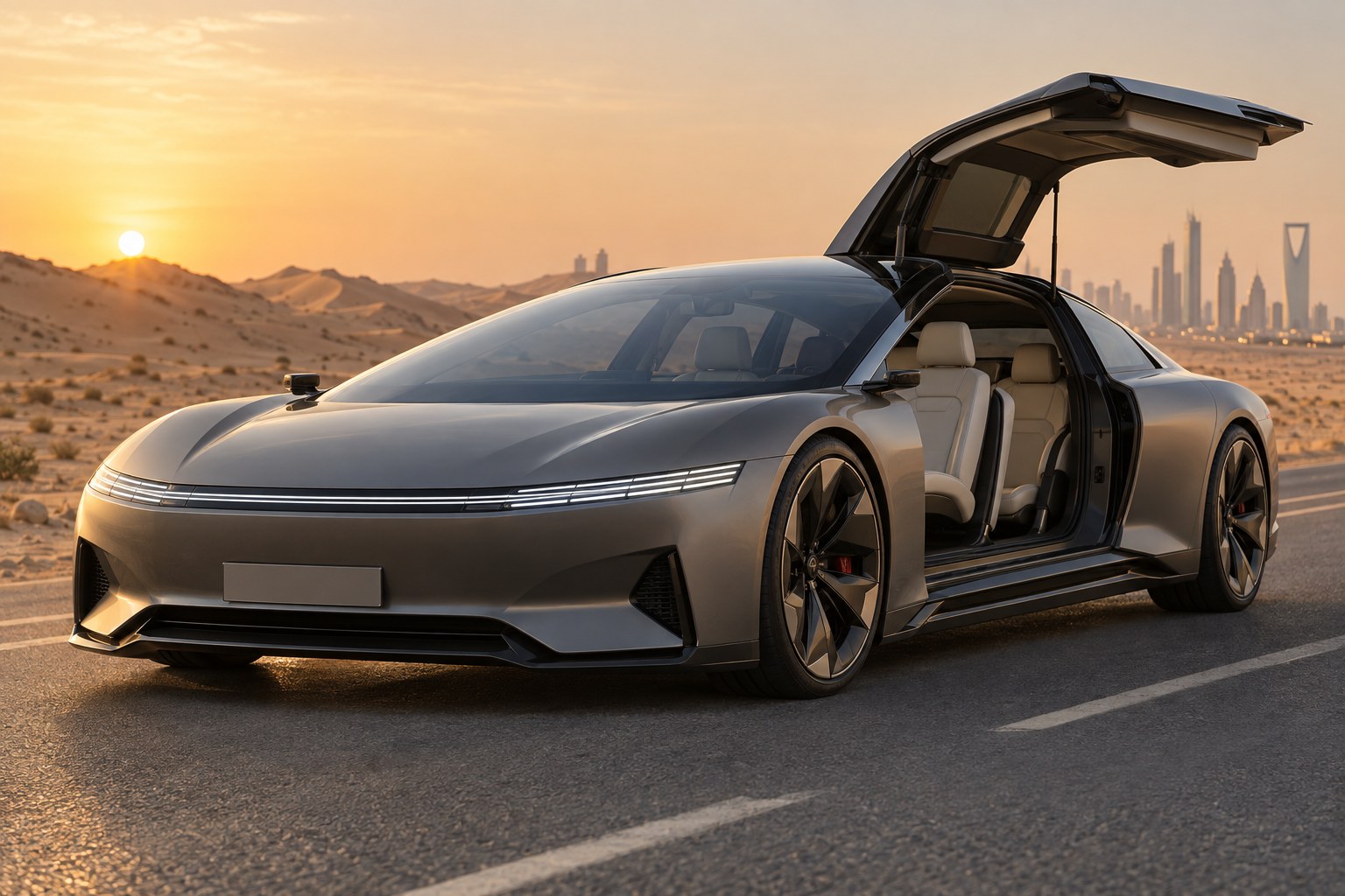 Ceer Exobot: Arabia Saudita isi prezinta primele electrice — sedan si SUV de 850 CP