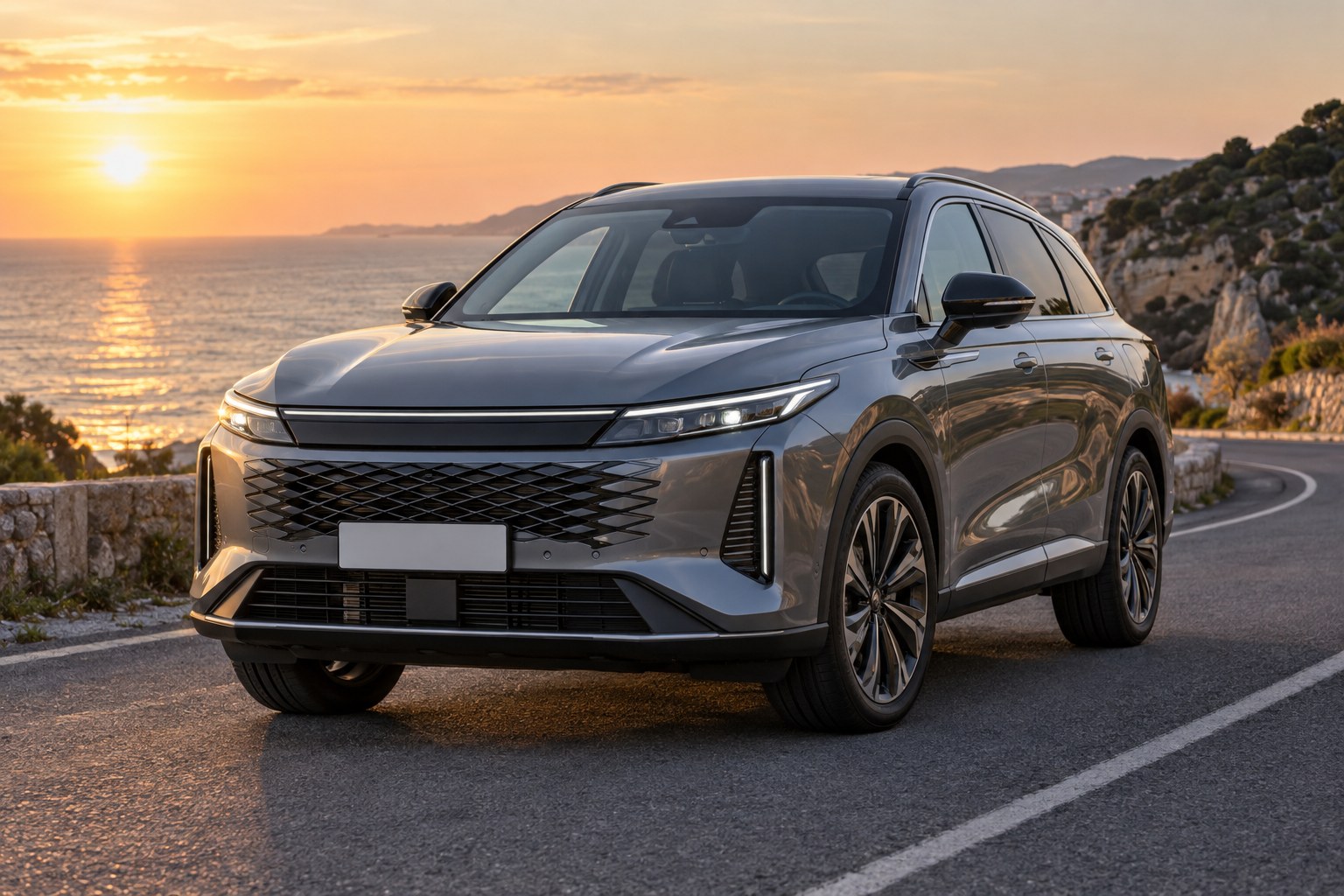 Omoda 9 SHS: plug-in hybrid Chery de 443 CP cu autonomie de 1 100 km