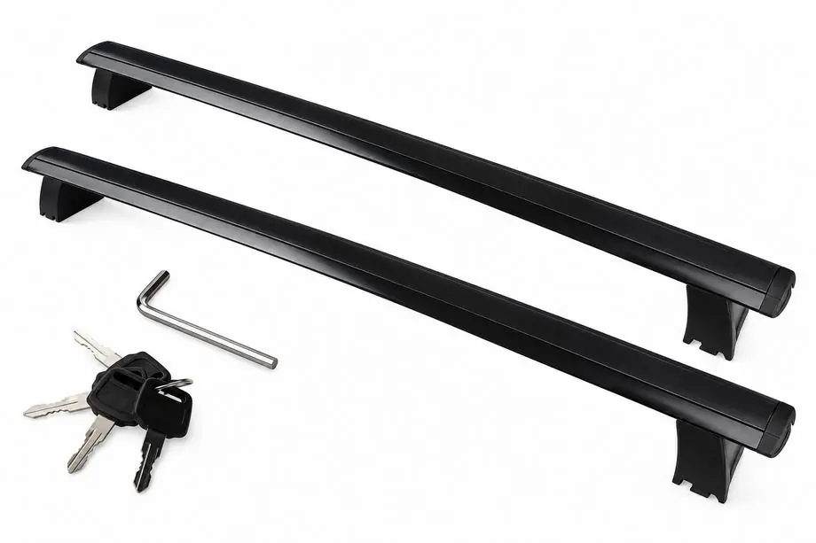 Jeep Grand Cherokee WK2 2010-2021 Bare transversale portbagaj pentru bare longitudinale integrate OEM V2 (2 buc) Foto 1