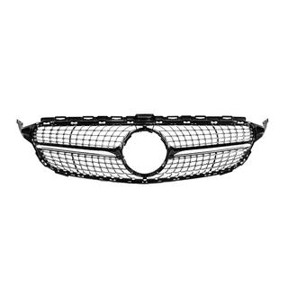 Grila fata Diamond Black (pentru Avantgarde/AMG-Line/C43 AMG) foto 1