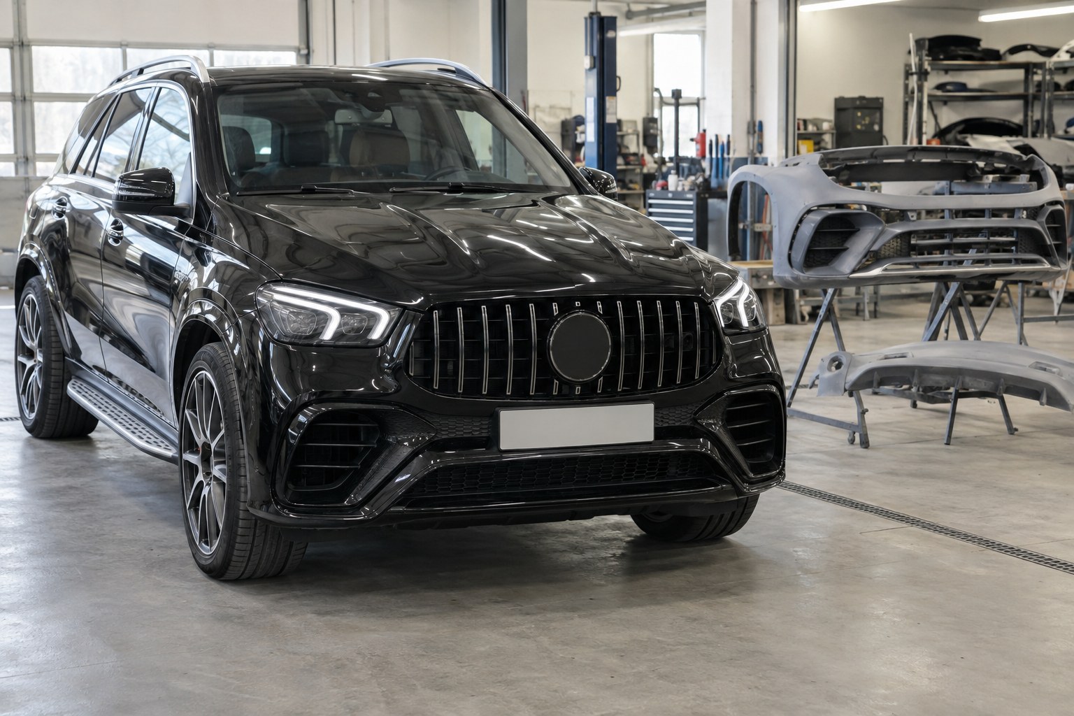 Mercedes ML/GLE W166 in stil W167 GLE53: facelift la noua generatie – ce include si merita?