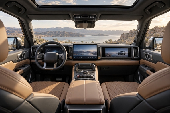 Denza B5: SUV-ul BYD Group pentru Europa – hibrid care provoaca Land Rover Defender