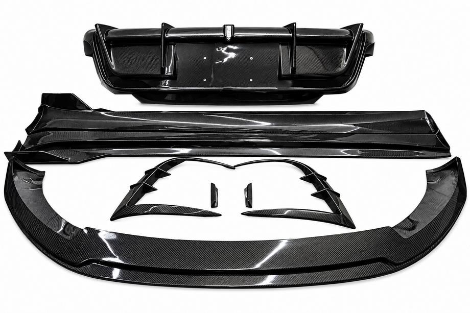Tesla Model Y 2020- Set kit caroserie Carbon Aerokit (pentru 2025+) Foto 3