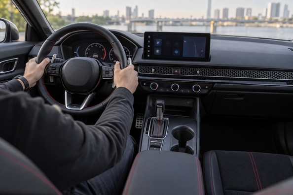Honda Civic 2027: „cutie virtuala” S+ Shift de la Prelude — ce s-a schimbat Fotografie 1