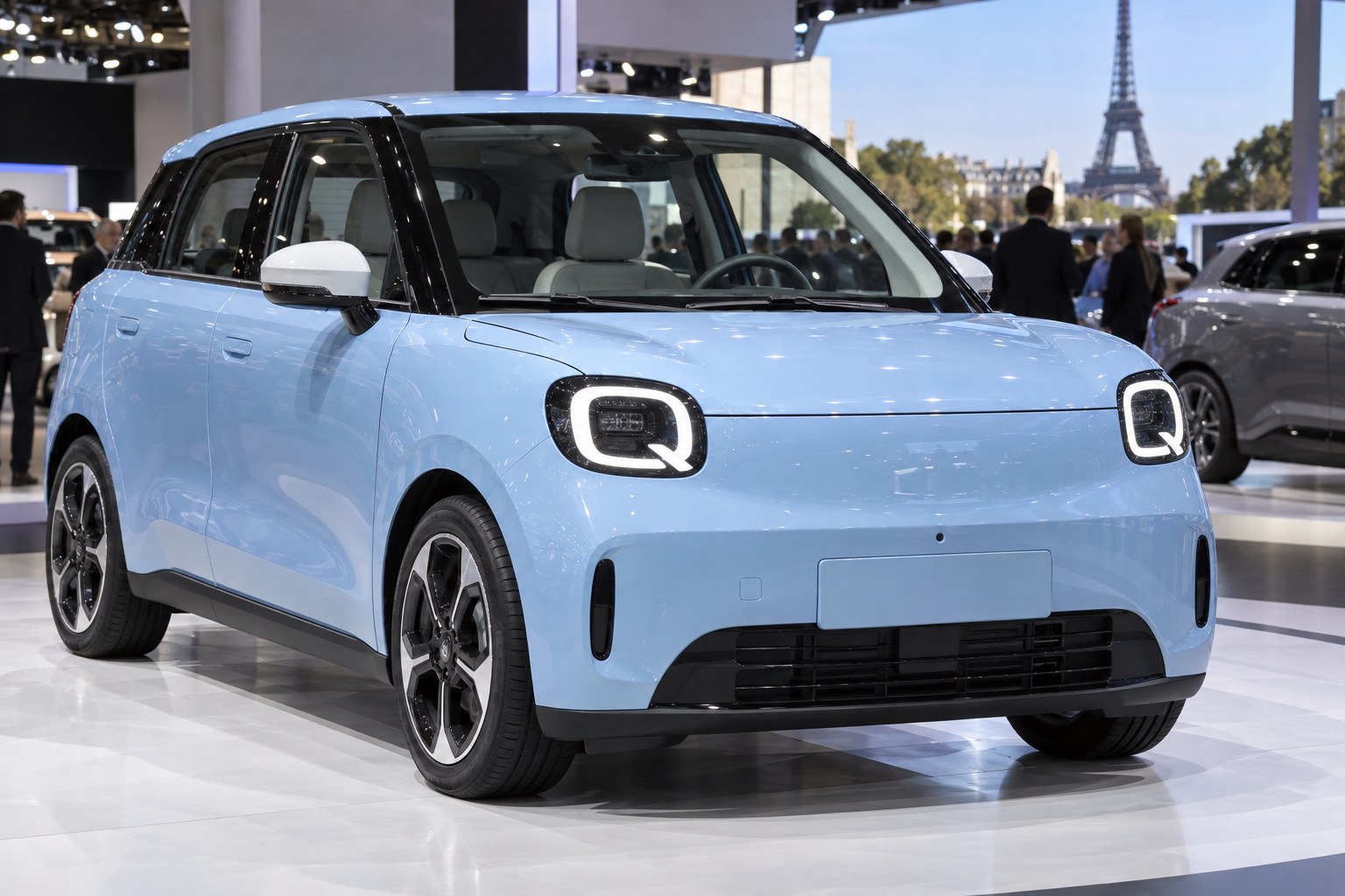 Chery Q: primul electric Chery pentru Europa – ce au aratat la Paris