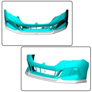 Lip fata V2 pentru M-Sport, Carbon foto 2