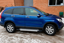 Honda CRV 2007-2011 Praguri Laterale Allmond Grey (2 buc, Aluminiu) foto 3
