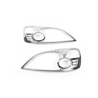 Capace Faruri Cromate (2 buc, plastic) Honda Civic Sedan VII 2001-2006 foto 3