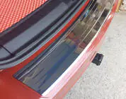 Fiat Freemont 2011-2016 Protectie bara spate Carmos otel inoxidabil foto 2