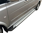 Mercedes Vito/V-class W447 2014- Praguri laterale Allmond Grey (2 buc, aluminiu) Scurta si Medie foto 1