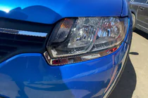 Renault Logan II 2013-2022 Capace Faruri 2013-2018 (2 buc, Otel Inoxidabil) foto 3