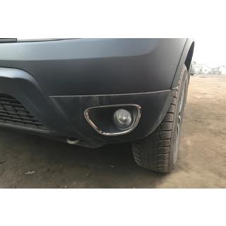 Capace proiectoare ceata 2010-2013 (2 buc, inox) Dacia Duster 2008-2018 foto 1