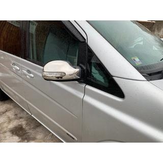 Capace Oglinzi Inox (2004-2010, Viano, 2 buc) Mercedes Vito W639 2004-2014 foto 2