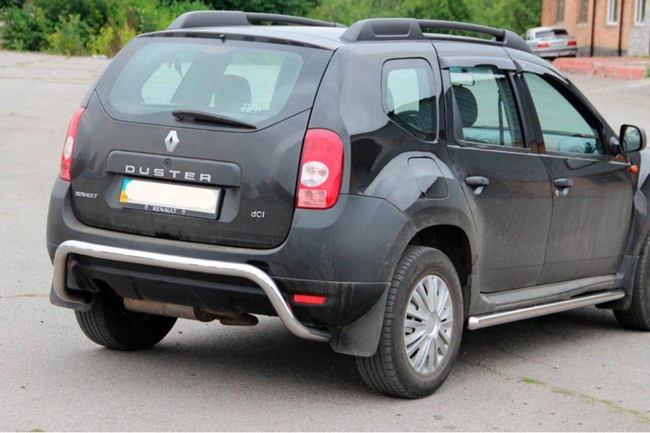 Dacia Duster 2008-2018 Bara spate suport (inox) Image