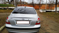 Hyundai Elantra (XD) 2000-2011 Capace Cromate Stopuri (2 buc, plastic) foto 6