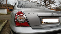 Hyundai Elantra (XD) 2000-2011 Capace Cromate Stopuri (2 buc, plastic) foto 4
