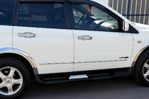 Ssang Yong Rodius Capace Cromate Manere Usi (4 buc, plastic) foto 1