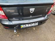 Dacia Logan I 2008-2012 Protectie bara spate Carmos otel inoxidabil foto 3