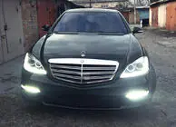 Mercedes S-сlass W221 2005-2013 Grila fata AMG (2009-2013) foto 5