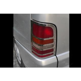 Capace Cromate pentru Stopuri (2 buc, Otel Inoxidabil) Mercedes Vito W638 1996-2003 foto 4