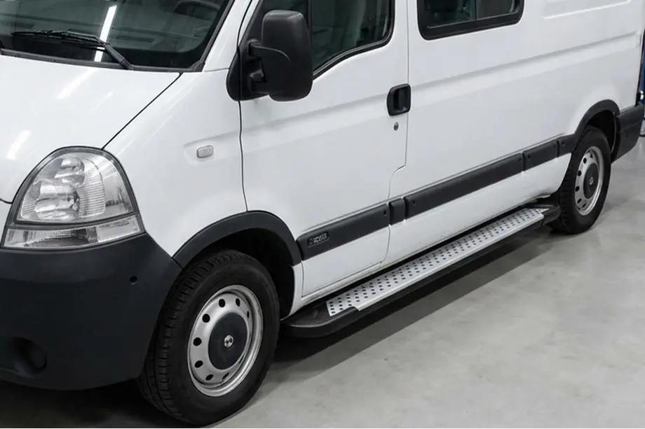 Nissan Interstar 2002-2010 Praguri laterale Allmond (2 buc, aluminiu) Image