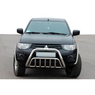 Bullbar (Inox) Mitsubishi L200 2006-2015 foto 1