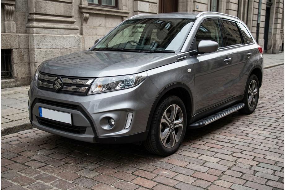 Suzuki Vitara 2015- Praguri Laterale Duru (2 buc, Aluminiu) Image