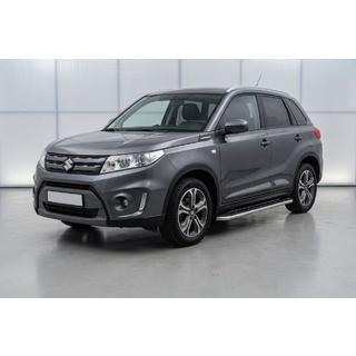 Praguri Laterale Maydos V1 (2 buc, Aluminiu si Otel Inoxidabil) Suzuki Vitara 2015- foto 1