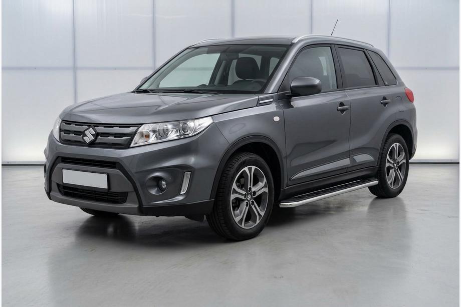 Suzuki Vitara 2015- Praguri Laterale Maydos V1 (2 buc, Aluminiu si Otel Inoxidabil) Image