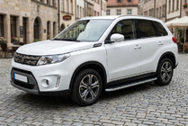 Suzuki Vitara 2015- Praguri Laterale Tayga Grey (2 buc, Aluminiu) foto 1