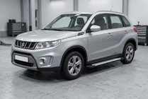 Suzuki Vitara 2015- Praguri laterale Allmond Grey (2 buc, aluminiu) foto 1