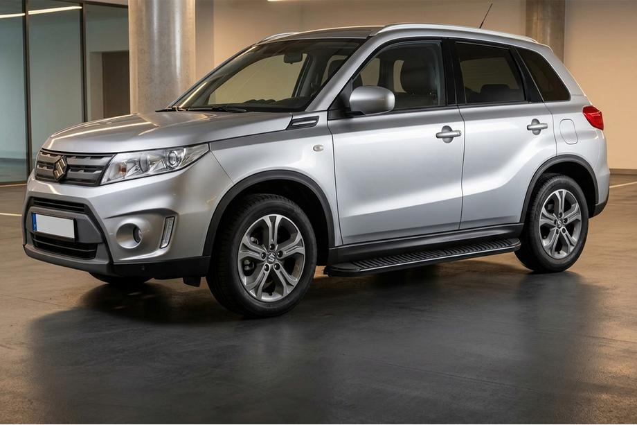 Suzuki Vitara 2015- Praguri Laterale Tayga Black (2 buc, Aluminiu) Image