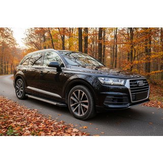 Praguri Laterale RedLine V1 (2 buc, Aluminiu) Audi Q7 2015–2026 foto 1
